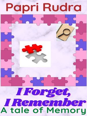 cover image of I Forget, I Remember-A Tale of Memory